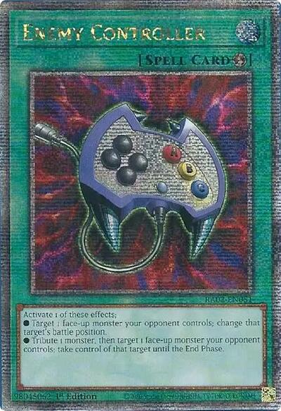 Enemy Controller (Quarter Century Secret Rare) (RA02-EN051) [25th Anniversary Rarity Collection II]