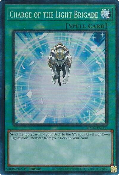 Charge of the Light Brigade (PCR) (RA02-EN055) [25th Anniversary Rarity Collection II]