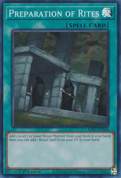 Preparation of Rites (RA02-EN056) [25th Anniversary Rarity Collection II]