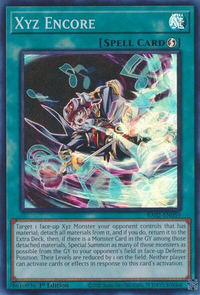 Xyz Encore (RA02-EN059) [25th Anniversary Rarity Collection II]