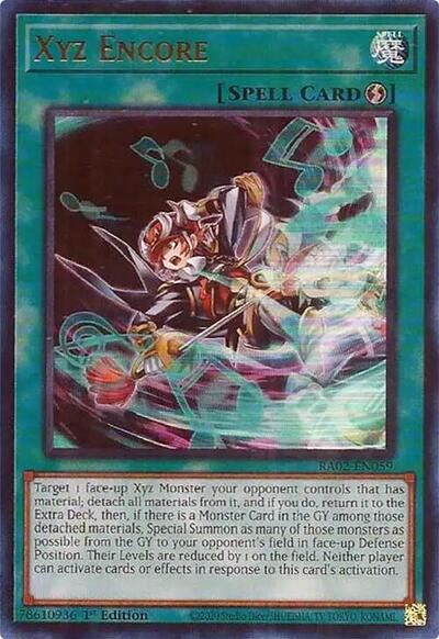 Xyz Encore (UR) (RA02-EN059) [25th Anniversary Rarity Collection II]