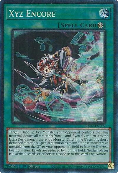 Xyz Encore (PCR) (RA02-EN059) [25th Anniversary Rarity Collection II]