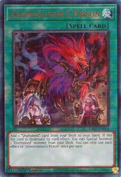 Abomination's Prison (PUR) (RA02-EN064) [25th Anniversary Rarity Collection II]