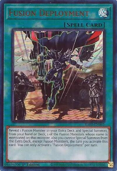 Fusion Deployment (UR) (RA02-EN065) [25th Anniversary Rarity Collection II]