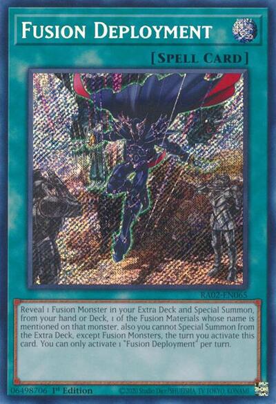 Fusion Deployment (Secret Rare) (RA02-EN065) [25th Anniversary Rarity Collection II]
