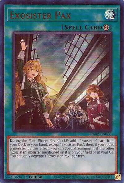 Exosister Pax (UR) (RA02-EN066) [25th Anniversary Rarity Collection II]