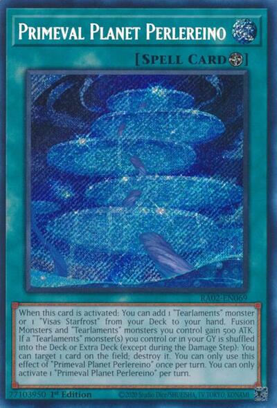 Primeval Planet Perlereino (Secret Rare) (RA02-EN069) [25th Anniversary Rarity Collection II]