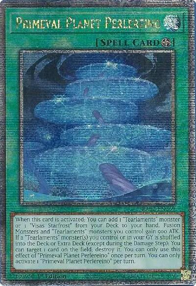Primeval Planet Perlereino (Quarter Century Secret Rare) (RA02-EN069) [25th Anniversary Rarity Collection II]