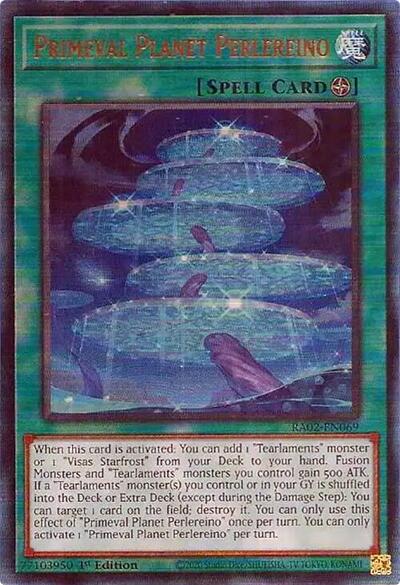 Primeval Planet Perlereino (PUR) (RA02-EN069) [25th Anniversary Rarity Collection II]