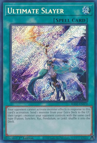 Ultimate Slayer (Secret Rare) (RA02-EN070) [25th Anniversary Rarity Collection II]