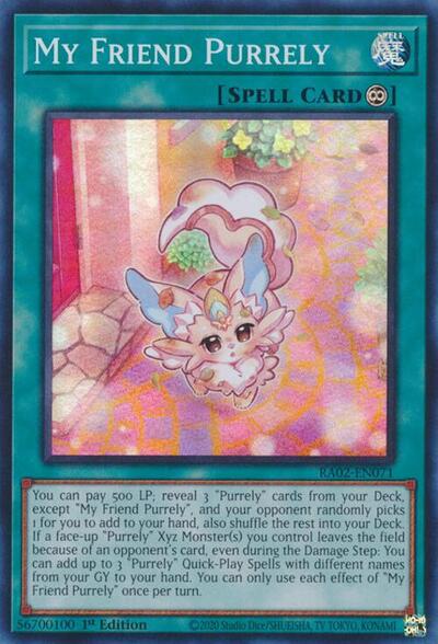 My Friend Purrely (RA02-EN071) [25th Anniversary Rarity Collection II]