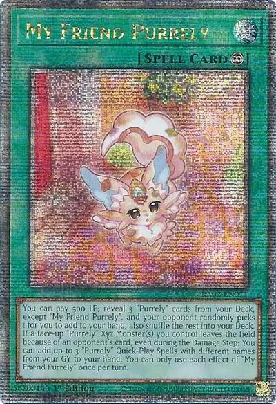 My Friend Purrely (Quarter Century Secret Rare) (RA02-EN071) [25th Anniversary Rarity Collection II]