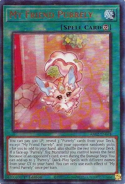My Friend Purrely (PUR) (RA02-EN071) [25th Anniversary Rarity Collection II]