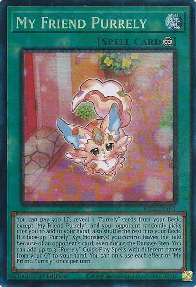 My Friend Purrely (PCR) (RA02-EN071) [25th Anniversary Rarity Collection II]