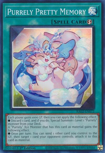 Purrely Pretty Memory (RA02-EN072) [25th Anniversary Rarity Collection II]