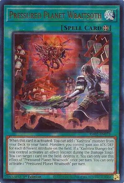 Pressured Planet Wraitsoth (UR) (RA02-EN073) [25th Anniversary Rarity Collection II]