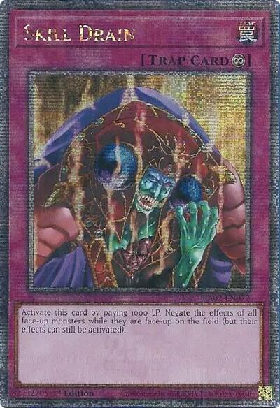 Skill Drain (Quarter Century Secret Rare) (RA02-EN077) [25th Anniversary Rarity Collection II]