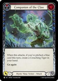 Companion of the Claw (Red) (MST057) [Part the Mistveil]
