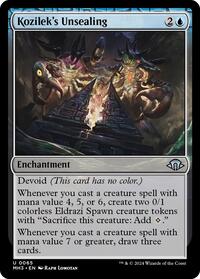 Kozilek's Unsealing (65) [Modern Horizons 3]