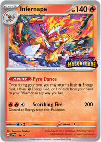 Infernape - 116 (116) [SV: Scarlet & Violet Promo Cards]