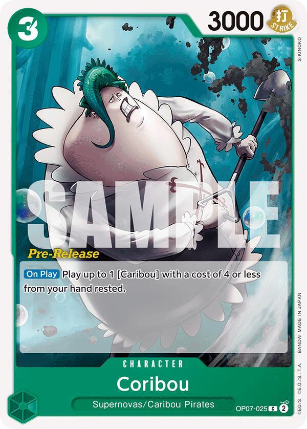 Coribou (OP07-025) [500 Years in the Future Pre-Release Cards]