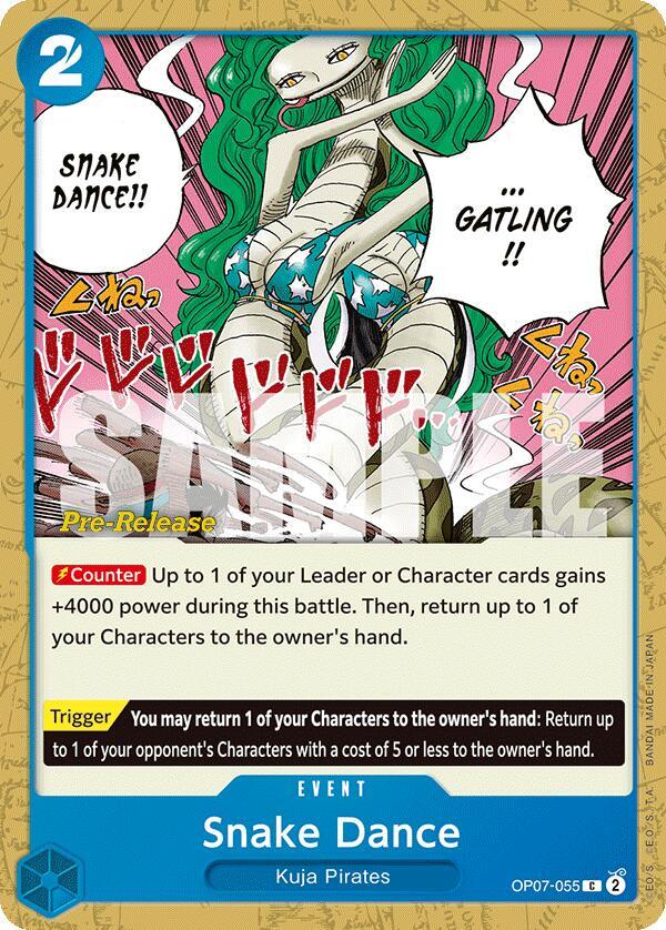 Snake Dance (OP07-055) [500 Years in the Future Pre-Release Cards]
