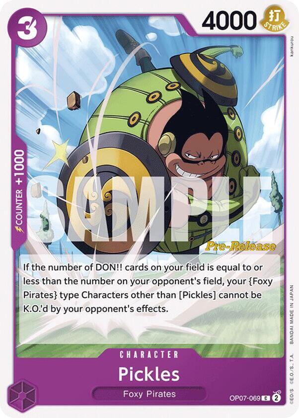 Pickles (OP07-069) [500 Years in the Future Pre-Release Cards]