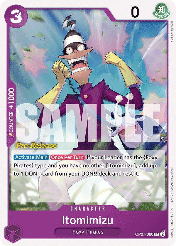 Itomimizu (OP07-060) [500 Years in the Future Pre-Release Cards]