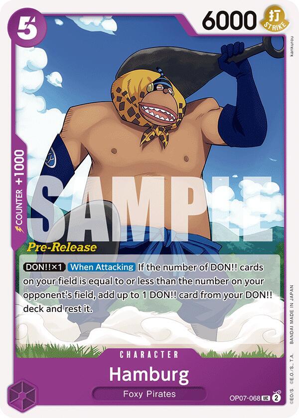 Hamburg (OP07-068) [500 Years in the Future Pre-Release Cards]