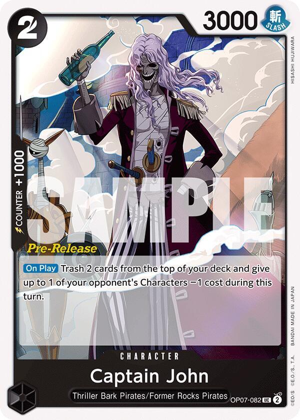 Captain John (OP07-082) [500 Years in the Future Pre-Release Cards]