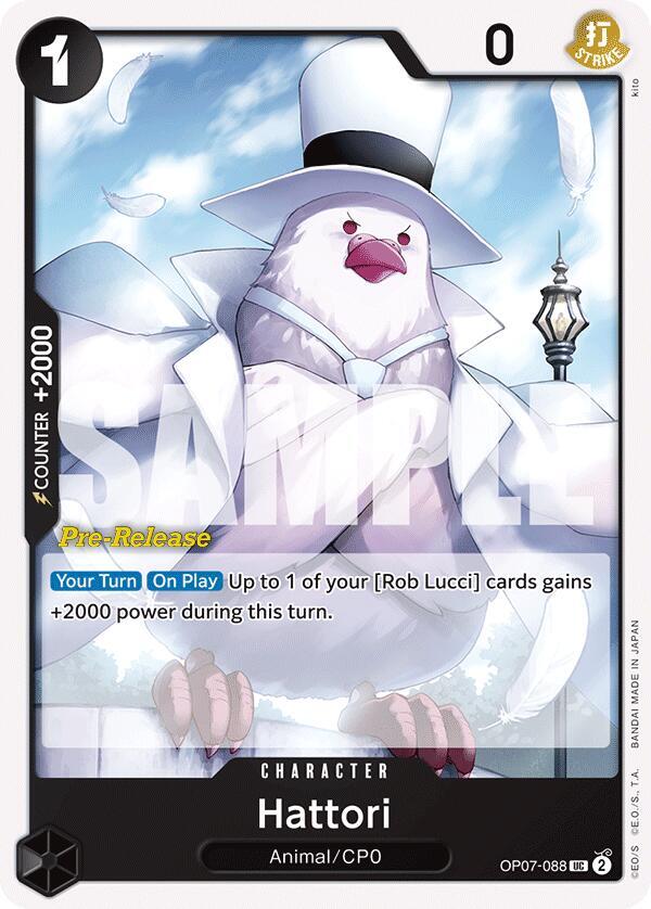 Hattori (OP07-088) [500 Years in the Future Pre-Release Cards]