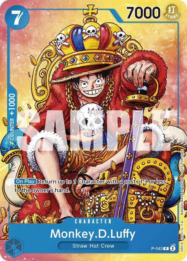 Monkey.D.Luffy (Convention Promo 2024) (P-043) [One Piece Promotion Cards]