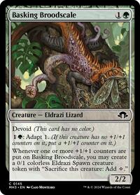 Basking Broodscale (145) [Modern Horizons 3]