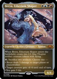 Breya, Etherium Shaper (Foil Etched) (486) [Modern Horizons 3]