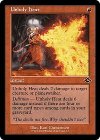 Unholy Heat (Retro Frame) (13) [Modern Horizons 2]