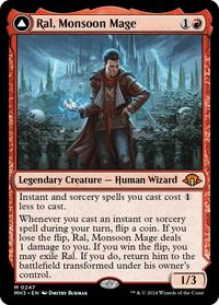 Ral, Monsoon Mage (247) [Modern Horizons 3]