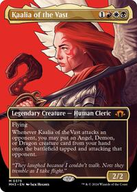 Kaalia of the Vast (0375) (Borderless) (375) [Modern Horizons 3]