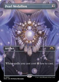 Pearl Medallion (Borderless) (347) [Modern Horizons 3]