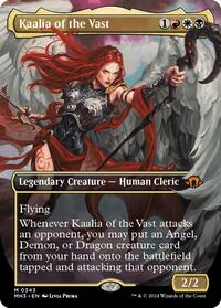 Kaalia of the Vast (0343) (Borderless) (343) [Modern Horizons 3]