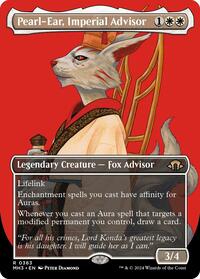 Pearl-Ear, Imperial Advisor (Borderless) (363) [Modern Horizons 3]