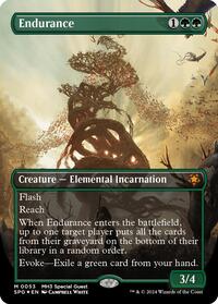 Endurance (Borderless) (Textured Foil) (53) [Special Guests]