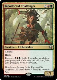 Bloodbraid Challenger (122) [Commander: Modern Horizons 3]