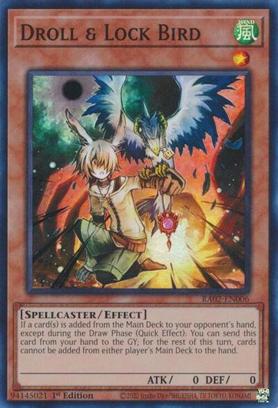 Droll & Lock Bird (RA02-EN006) [25th Anniversary Rarity Collection II]
