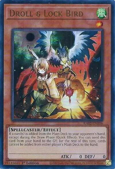 Droll & Lock Bird (UR) (RA02-EN006) [25th Anniversary Rarity Collection II]