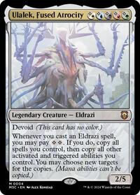 Ulalek, Fused Atrocity (4) [Commander: Modern Horizons 3]