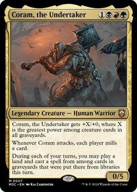 Coram, the Undertaker (7) [Commander: Modern Horizons 3]