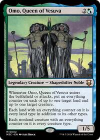 Omo, Queen of Vesuva (2) [Commander: Modern Horizons 3]