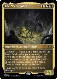The Necrobloom (Foil Etched) (492) [Modern Horizons 3]