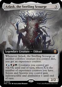 Azlask, the Swelling Scourge (Extended Art) (25) [Commander: Modern Horizons 3]