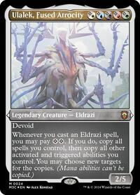 Ulalek, Fused Atrocity (Foil Etched) (24) [Commander: Modern Horizons 3]